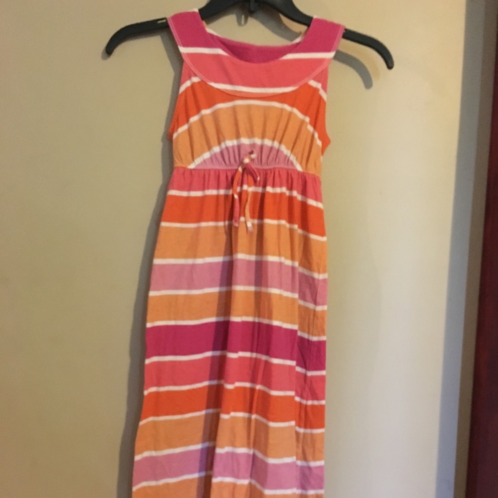 Girls multi color maxi dress